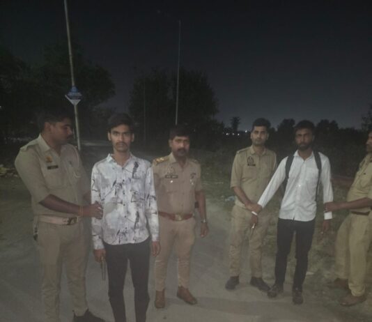 मुठभेड में दो शातिर गिरफ्तार, चोरी का माल बरामद