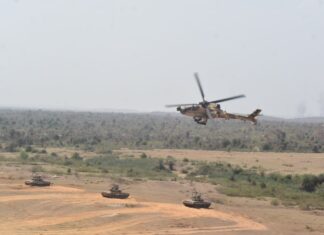 बबीना में भारतीय सेना की दक्षिणी कमान का अभ्यास अमोघ ज्वाला