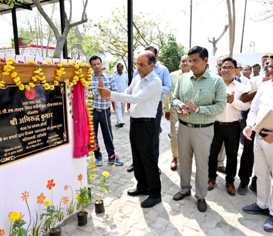 झांसी रेल मंडल में झाड़ियों से घिरे दुर्दशा ग्रस्त योगस्थल का उन्नयन