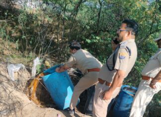 आबकारी का विशेष प्रवर्तन अभियान, 585 लीटर अवैध शराब बरामद