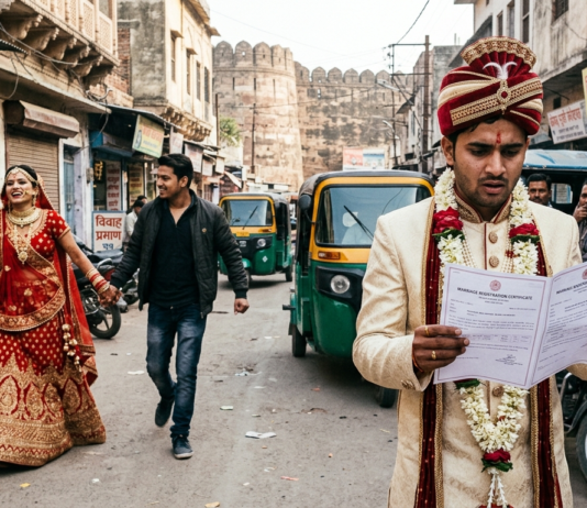 सामूहिक विवाह का चेक मिलते ही प्रेमी संग रफूचक्कर हुई दुल्हन