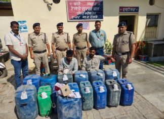 डीजल चोरी प्रकरण का खुलासा, दो गिरफ्तार