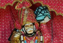 श्री गिरधारी जू मंदिर पर धूमधाम से मनाया गया हनुमंत लाल का प्राकट्योत्सव