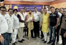 रायपुर, छत्तीसगढ़ में व्यापारी नेता संजय पटवारी हुए सम्मानित