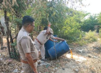 आबकारी अभियान, 170 लीटर अवैध शराब बरामद