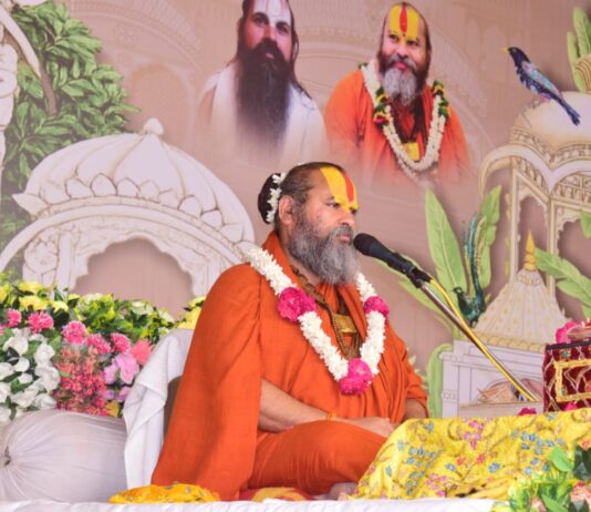 राम जानकी मंदिर मेहंदी बाग में भक्तमाल कथा प्रारंभ