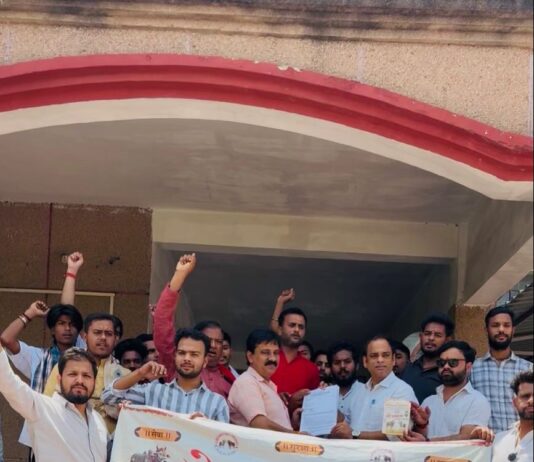 गो सम्मान आवाहन अभियान के तहत सरकार को ज्ञापन प्रेषित