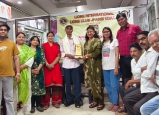 एवरेस्ट बेस कैंप नेपाल की यात्रा कर लौटे साइक्लिस्ट ज्ञान सिंह सम्मानित