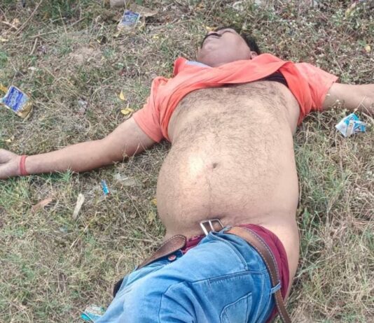 #MP डबरा बाईपास हाईवे पर झांसी के रेल कर्मचारी की हत्या ?