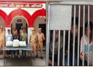 जीआरपी टीम द्वारा 3 अन्तर्राज्यीय शराब तस्कर गिरफ्तार