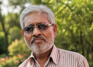 #Jhansi बेकाबू स्कार्पियो ने पूर्व प्रधान को रौंदा