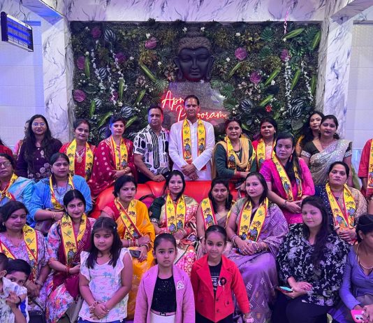 मातृ दिवस पर राजेश साहू क्लब द्वारा 51 मातृशक्ति सम्मानित