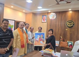पहूज नदी घाट की साफ सफाई, जलकुंभी हटाओ