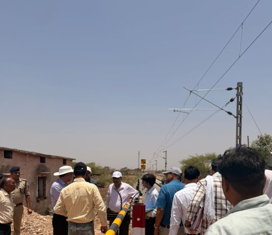 75 किमी प्रति घंटे की गति से स्पीड ट्रायल