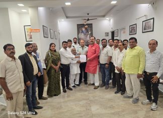 विधायक निधि से मां कर्मा धाम की छत पर टीन शेड व नगरा साहू धर्मशाला में हाल निर्माण की मांग