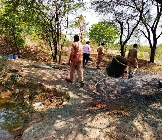 आबकारी का प्रवर्तन अभियान, 465 लीटर अवैध शराब बरामद