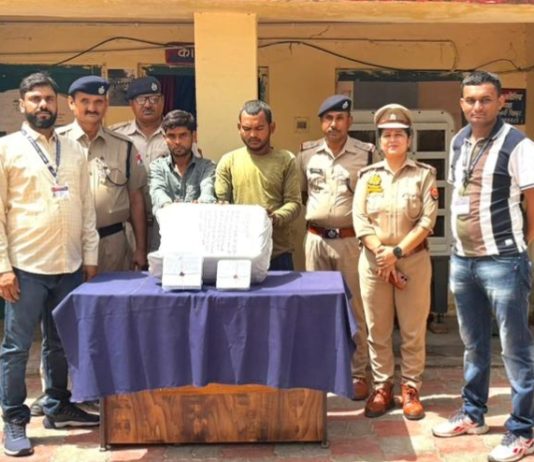 आरपीएफ चित्रकूटधाम कर्वी व क्राइम विंग ने दबोचे दो शातिर, लाखों के आभूषण बरामद