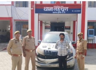 ग्रामीण क्षेत्रों से एक्सयूवी से बकरिया चोरी करने वाला गिरफ्तार