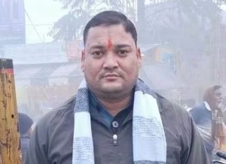 रेल लाइन पर मिला बिल्डिंग मैटेरियल कारोबारी का शव