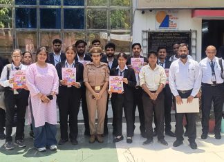 विधि के विद्यार्थियों को दिया गया कानूनी व प्रशासनिक व्यवस्था का व्यावहारिक प्रशिक्षण