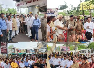 सीपरी बाजार में व्यापारी चेतना चौपाल में यातायात सहित विभिन्न मुद्दों पर चर्चा