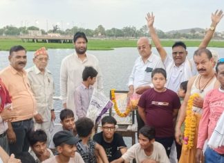 वीरांगना महारानी लक्ष्मीबाई के बलिदान दिवस की पूर्व संध्या पर किया दीपदान