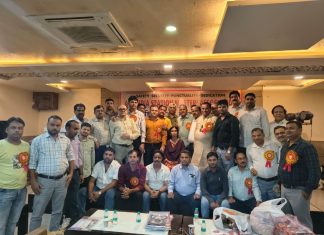 Aisma झांसी के मंडल सचिव लक्ष्मण रिछारिया, मंडल अध्यक्ष राजेश मीणा बने