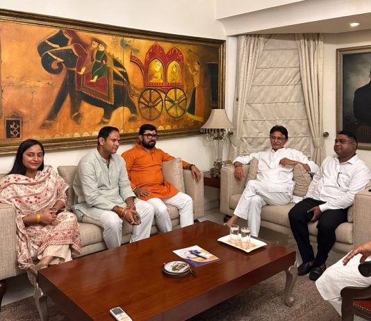 छिंदवाड़ा सांसद विवेक साहू का वीरांगना की धरा पर अभिनंदन