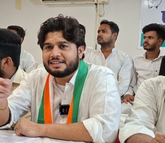 कांग्रेस चलाएगी छात्रों की गूंज अभियान : युवा नेता गौरव जैन