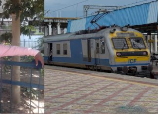 डबरा स्टेशन पर महिला सहायक लोको पायलट से छेड़छाड़