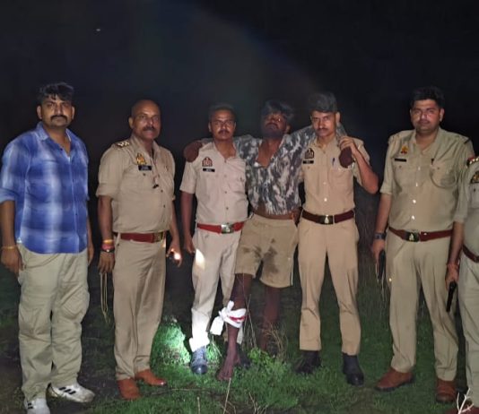 मुठभेड में गोली लगने से कच्छा बनियान गैंग का एक सदस्य घायल, गिरफ्तार