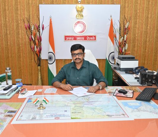 डॉ. शिवम शर्मा द्वारा मुख्य जनसंपर्क अधिकारी उमरे का कार्यभार ग्रहण