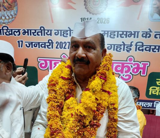 झांसी में “गहोई महाकुम्भ” के मुख्य संयोजक बने उद्योगपति लखन लाल गुप्ता