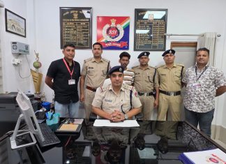 रेल इंजन से चुराई गई अल्टरनेटर केबल कबाड़ी की दुकान से बरामद