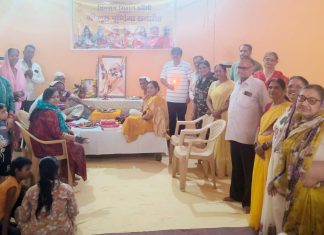 चिन्मय मिशन झांसी में गुरु पूर्णिमा महोत्सव श्रद्धा एवं भक्ति के साथ सम्पन्न