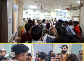 नर्सिंगहोम में मरीज़ की मौत पर भड़के परिजनों का हंगामा