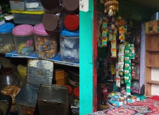 बैखोफ चोरों ने किराना दुकान में लाखों का माल उड़ाया
