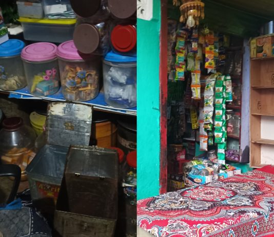 बैखोफ चोरों ने किराना दुकान में लाखों का माल उड़ाया