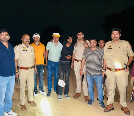 संजय हत्या कांड का एक और ₹25,000 का इनामिया वांछित को मुठभेड़ में लगी गोली, गिरफ्तार