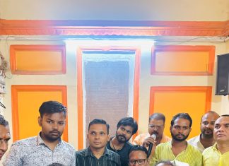 राम जानकी मंदिर में साहू समाज ने किया भाजपा क्षेत्रीय अध्यक्ष रामकिशोर साहू का अभिनंदन