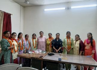 NCRES की शाखा नंबर 1 में महिला विंग अध्यक्ष दीपा व सचिव मधु बनीं