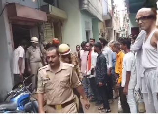 मकान का कच्चा पिछला हिस्सा ढहने से पति घायल, पत्नी की मौत