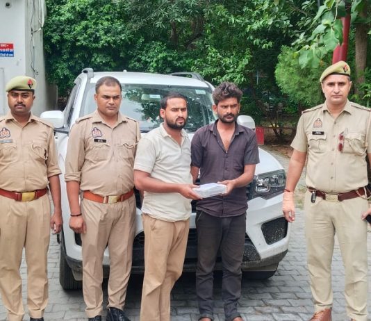 GPS डिवाइस से पकड़े गए दो लुटेरे, स्कार्पियो बरामद