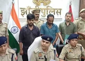उड़ीसा से ट्रक में छिपा कर ग्वालियर जा रही 1.07 करोड़ के गांजा की खेप बरामद