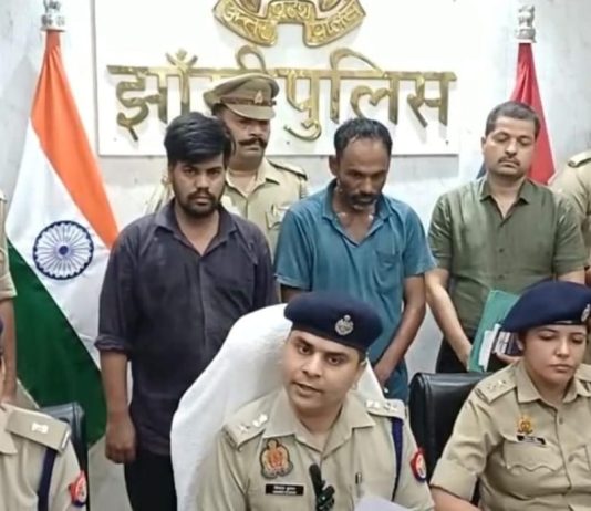 उड़ीसा से ट्रक में छिपा कर ग्वालियर जा रही 1.07 करोड़ के गांजा की खेप बरामद