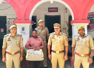 चोरी के माल सहित शातिर चोर जीआरपी के हत्थे चढ़ा