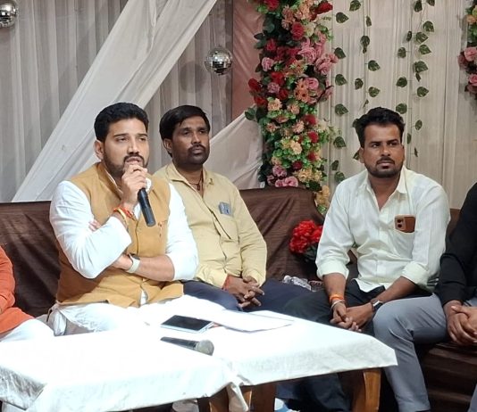 भाजपा नेता वीरेंद्र प्रताप सिंह की बबीना विधानसभा क्षेत्र जन संवाद यात्रा 5 से