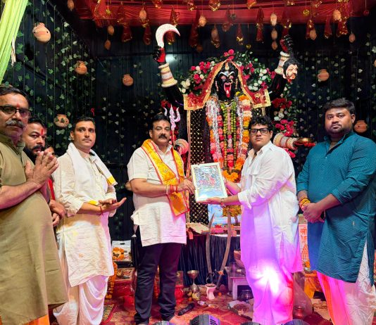 मां काली शक्ति, साहस व अन्याय के विरुद्ध खड़े होने की प्रेरणा देती है : डॉ संदीप सरावगी