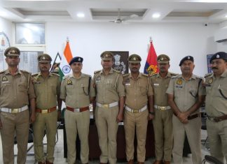 झांसी ट्रेफिक पुलिस में प्रौन्नति : 5 एस आई बने इंस्पेक्टर