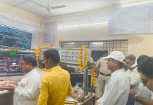 आगासौद–बीना के मध्य थर्ड लाइन पर डाउन में पहली ट्रेन 15066 सफलतापूर्वक दौड़ी